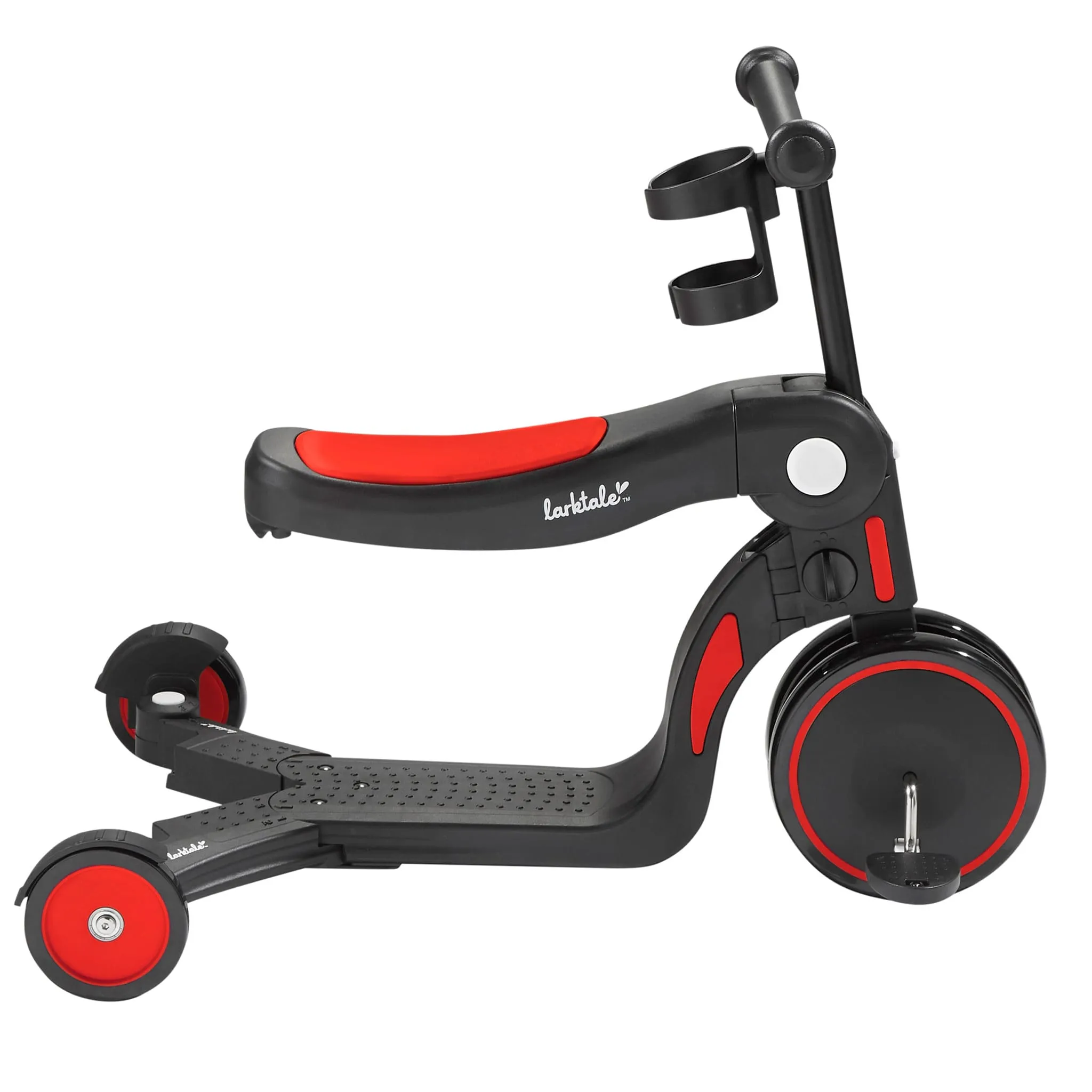 Larktale Trottinette 5 en 1 Scoobi™ - Rouge