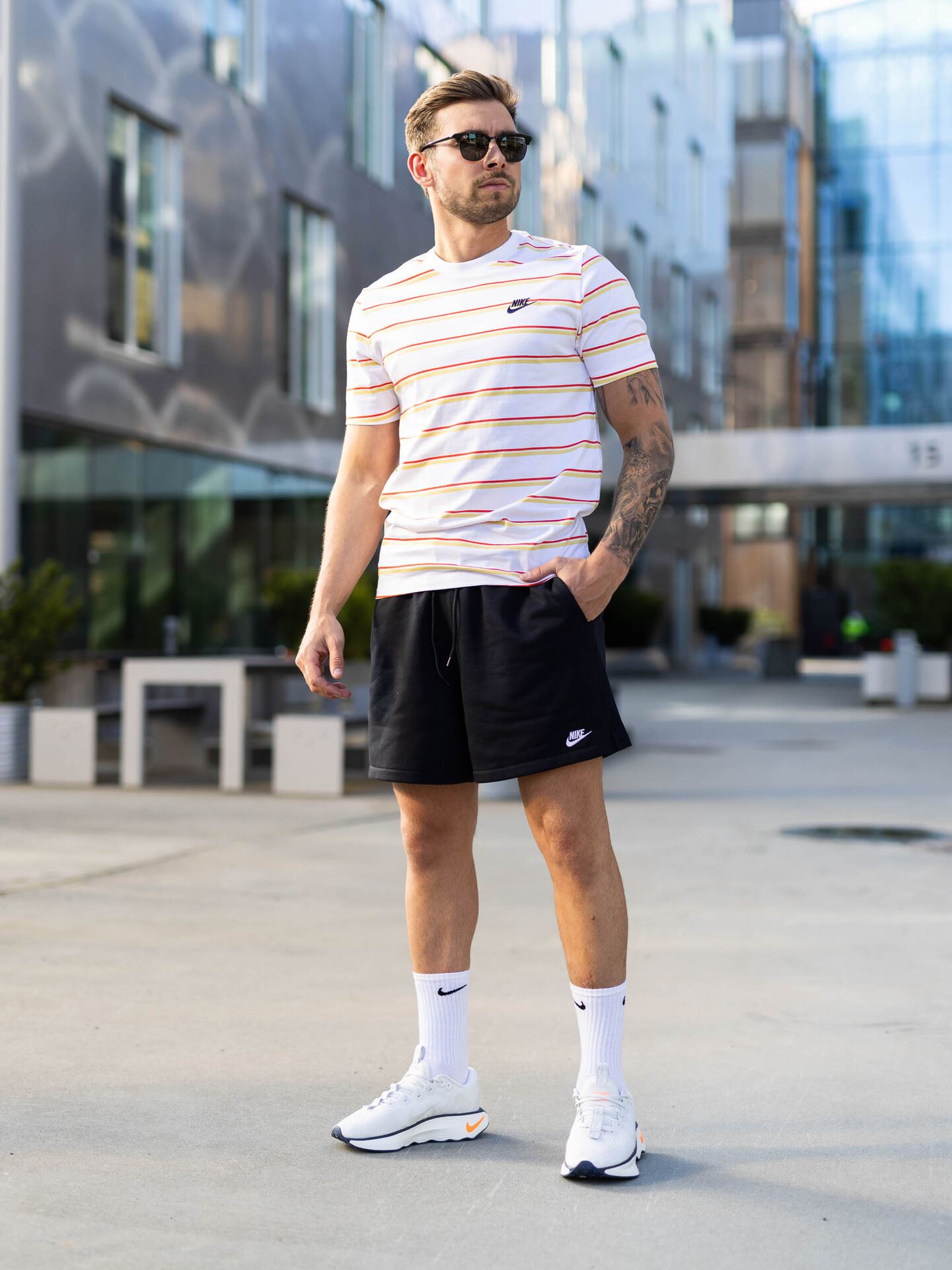 Sportswear Club Stripe Tee