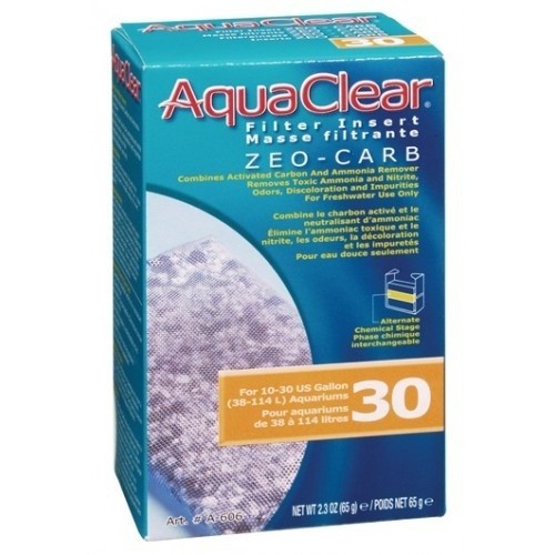 Aquaclear 30 Removedor de Amônia com Carvão Ativado