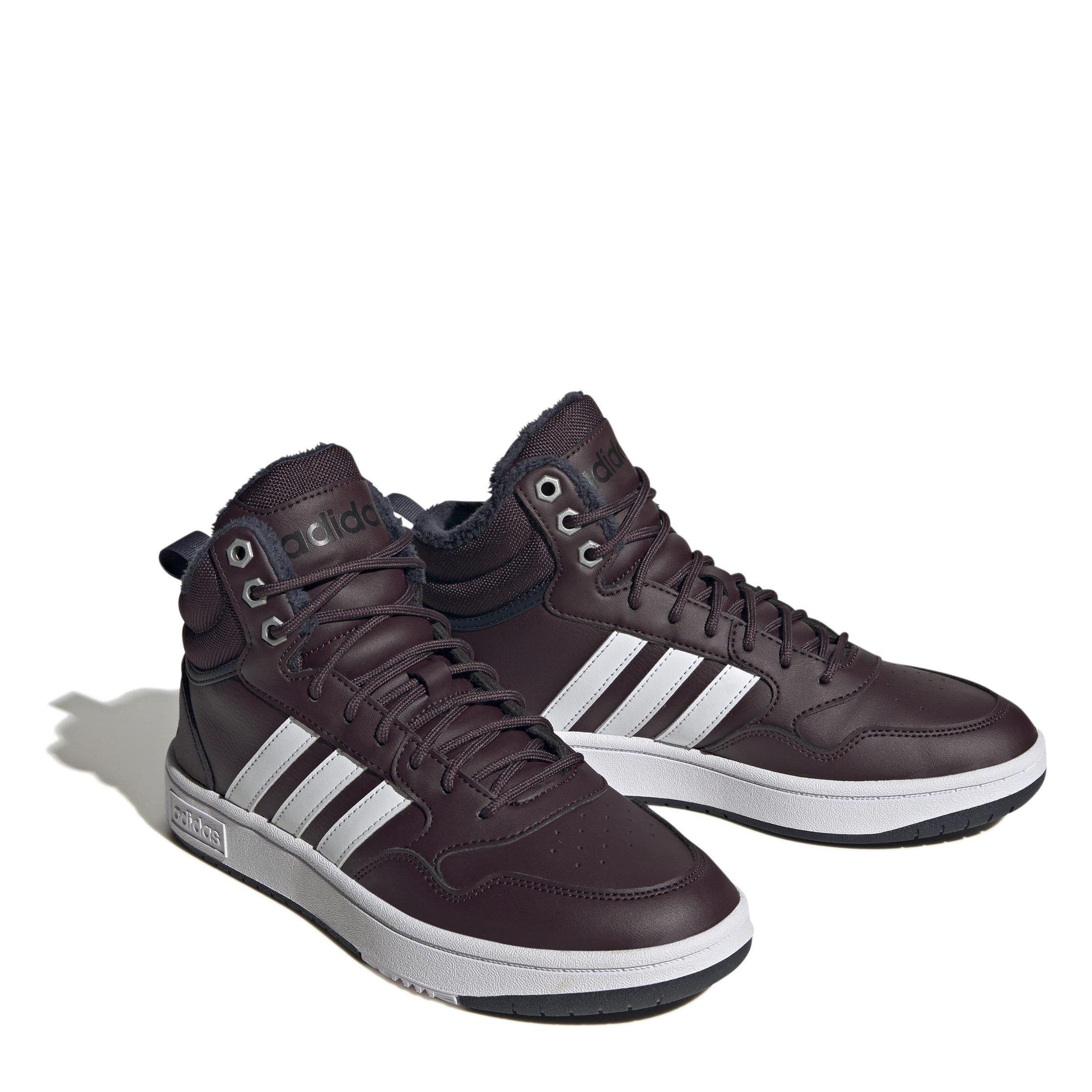 adidas Hoops 3.0 Mid Trainers Womens