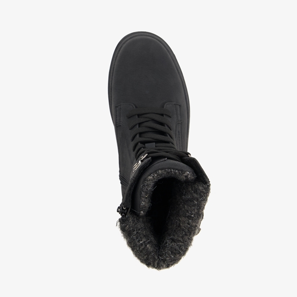 Blue Box dames boots met stoffen details