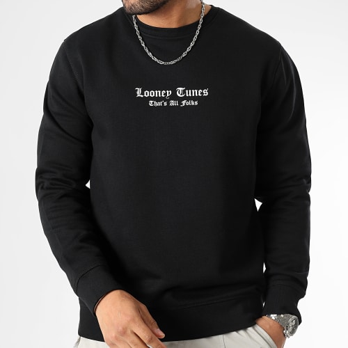 Sweat Crewneck Tweety Graff Noir