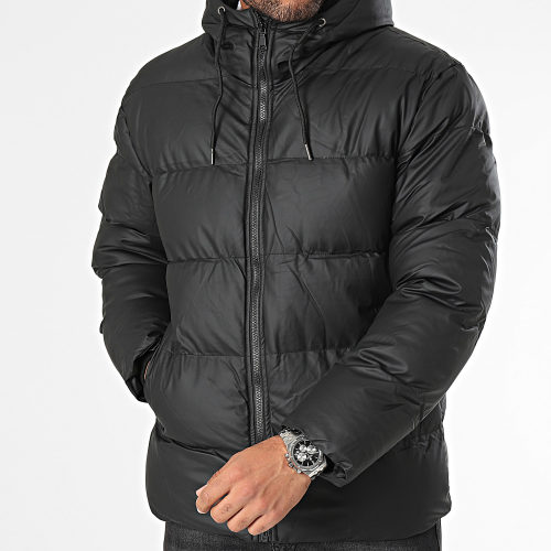 Doudoune Capuche Noir