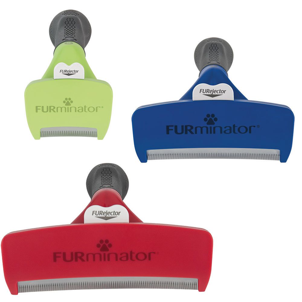 FURminator® deShedding Tool für kurzhaarige mittelgroße Hunde