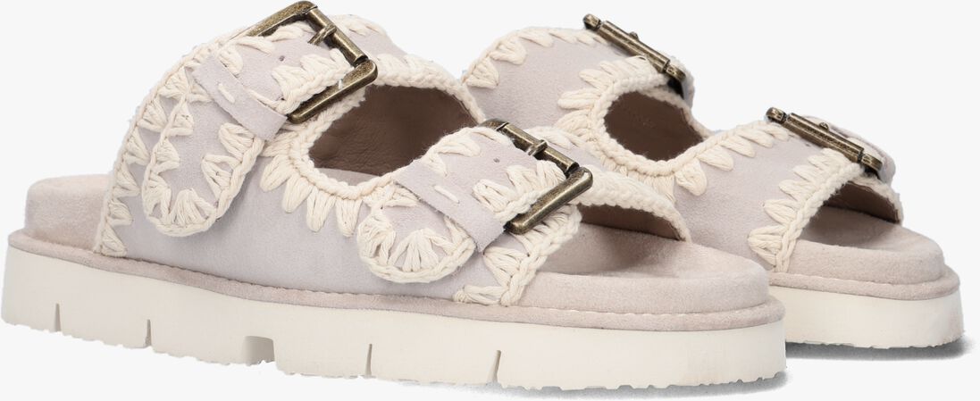 beige mou slippers new bio