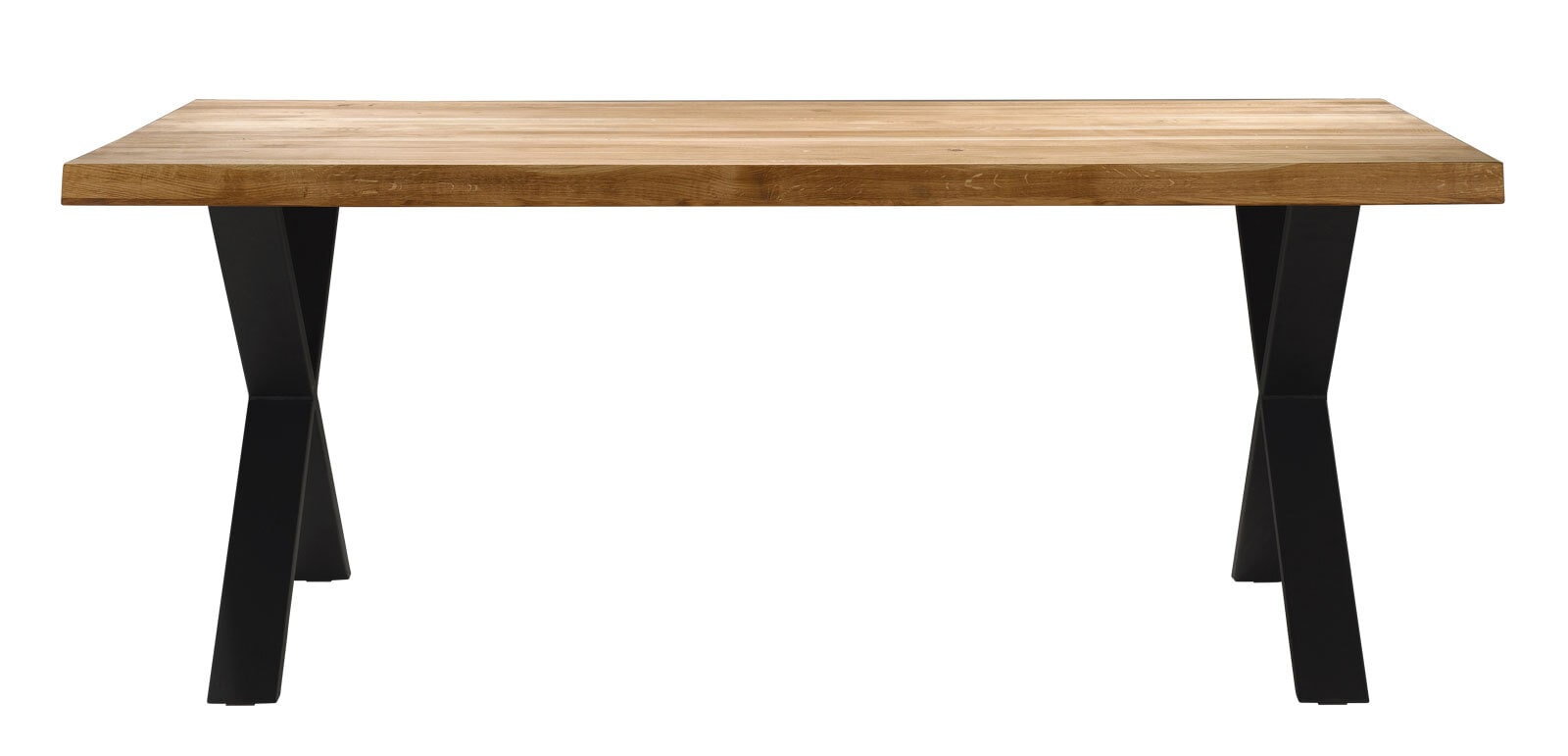vito Esstisch SIGA X-I 180 x 100 cm schwarz /Eiche geölt