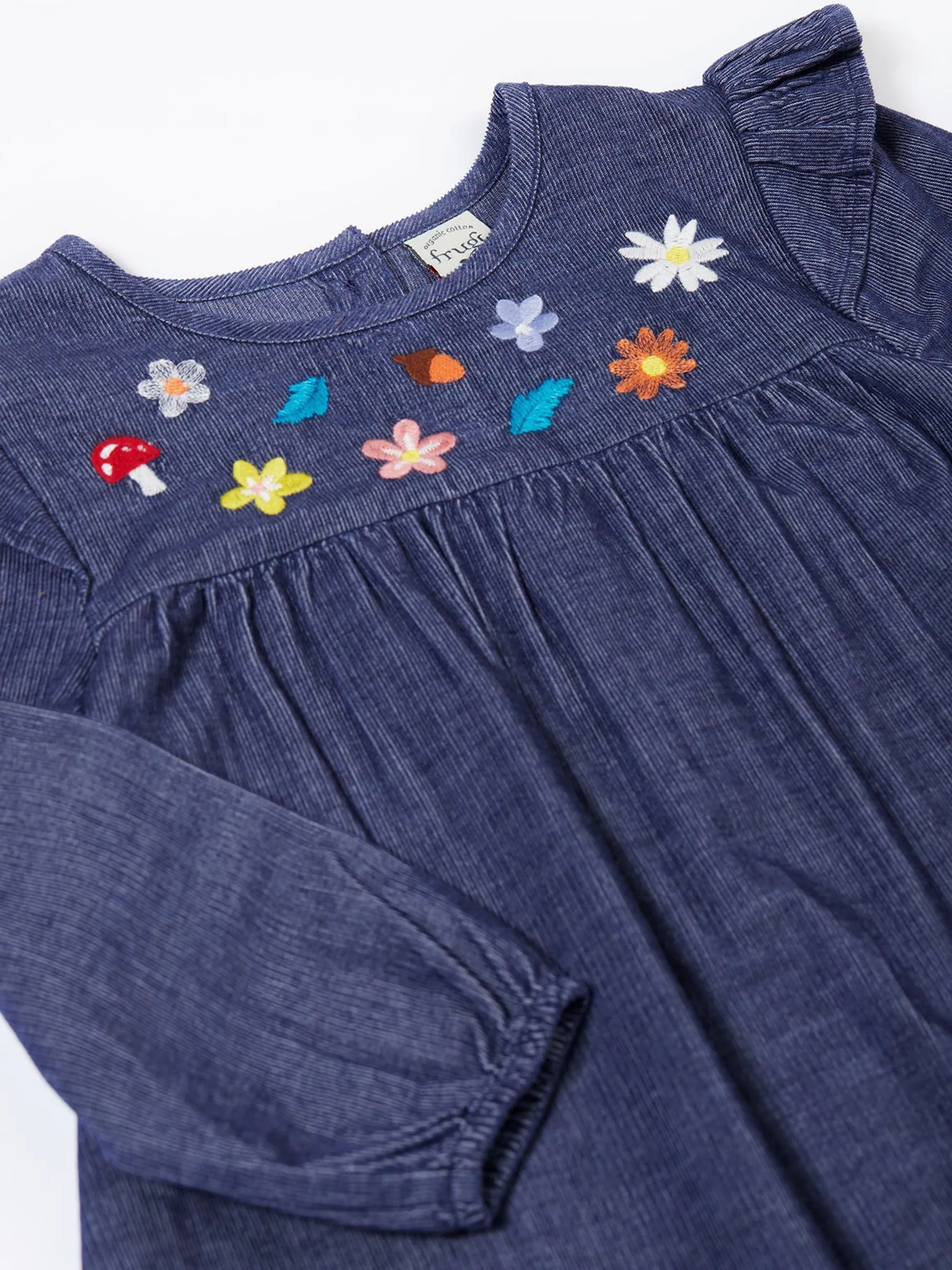 Frugi Blue April Tunic Blouse