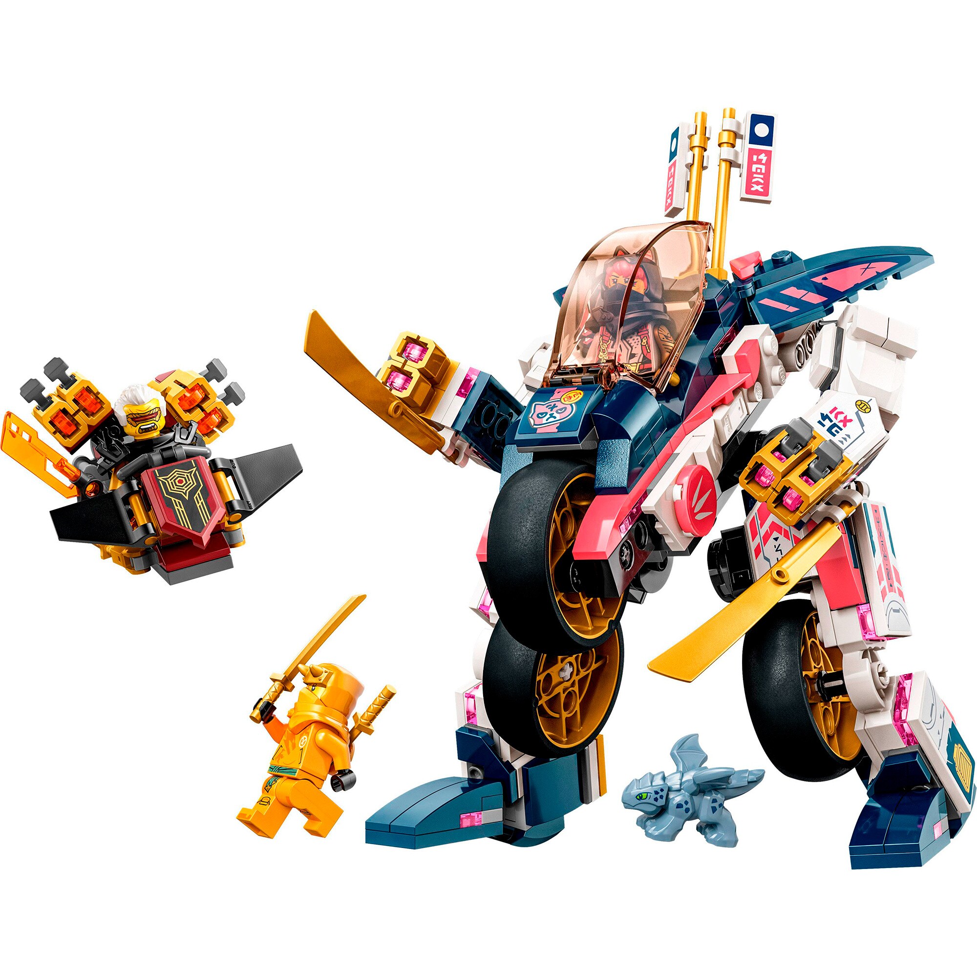 LEGO Konstruktionsspielzeug Ninjago Soras Mech-Bike