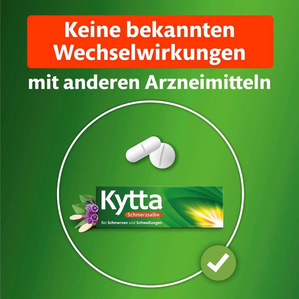 Kytta® Schmerzsalbe gegen Muskel-, Kniegelenk- und Rückenschmerzen