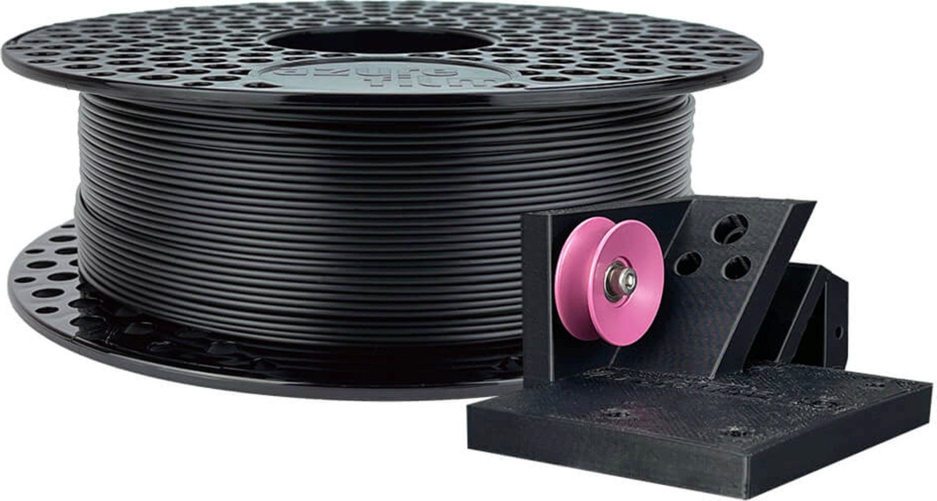 AzureFilm  ASA Schwarz, 1,75 mm / 1000 g (1 kg)    Hitze- und witterungsbeständiges Filament