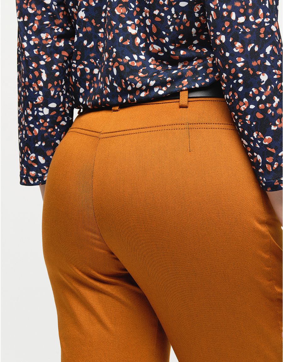 Jegging 7/8e coton ocre