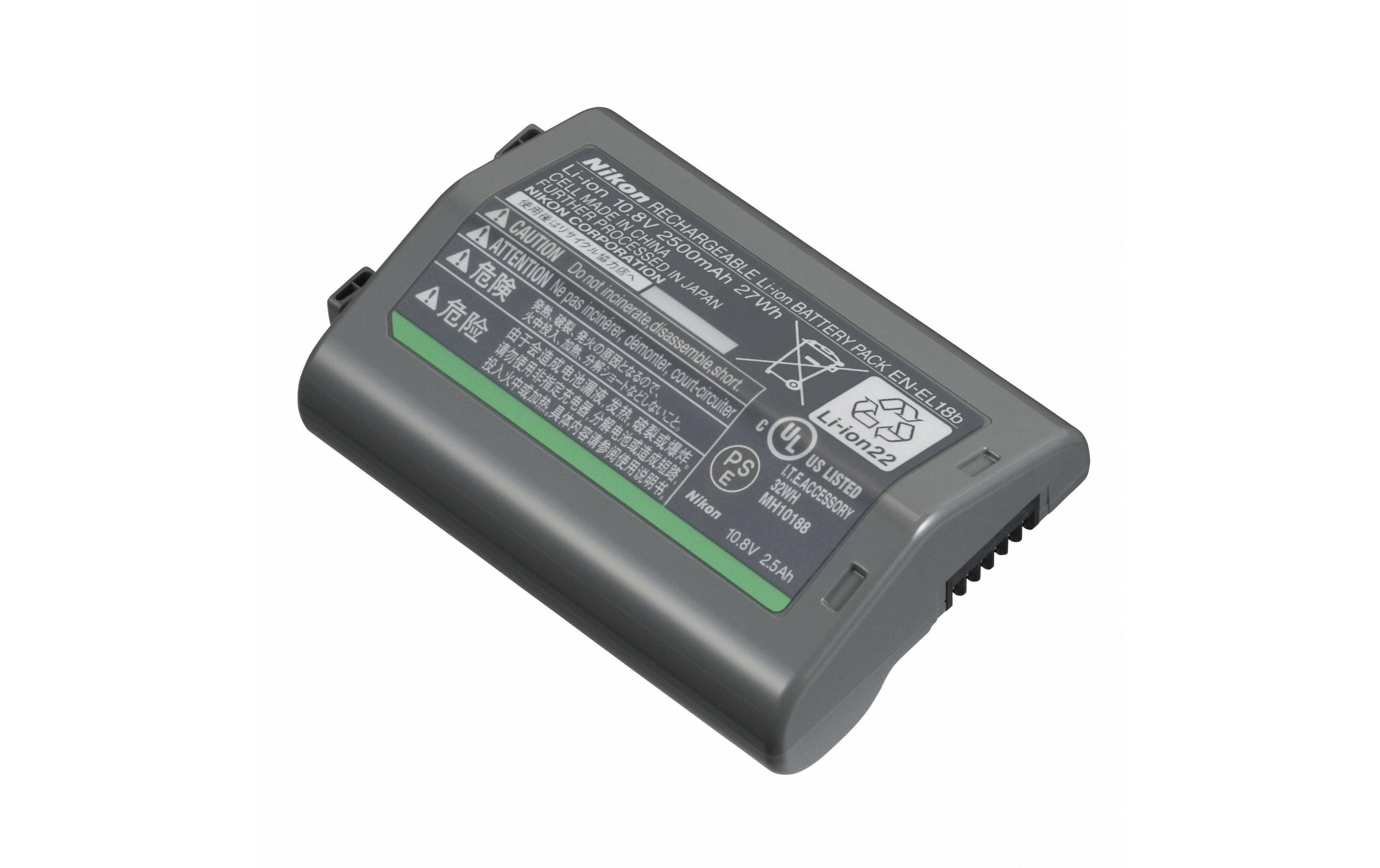 Digitalkamera-Akku EN-EL18C<br>Lithium-Ionen-Akku