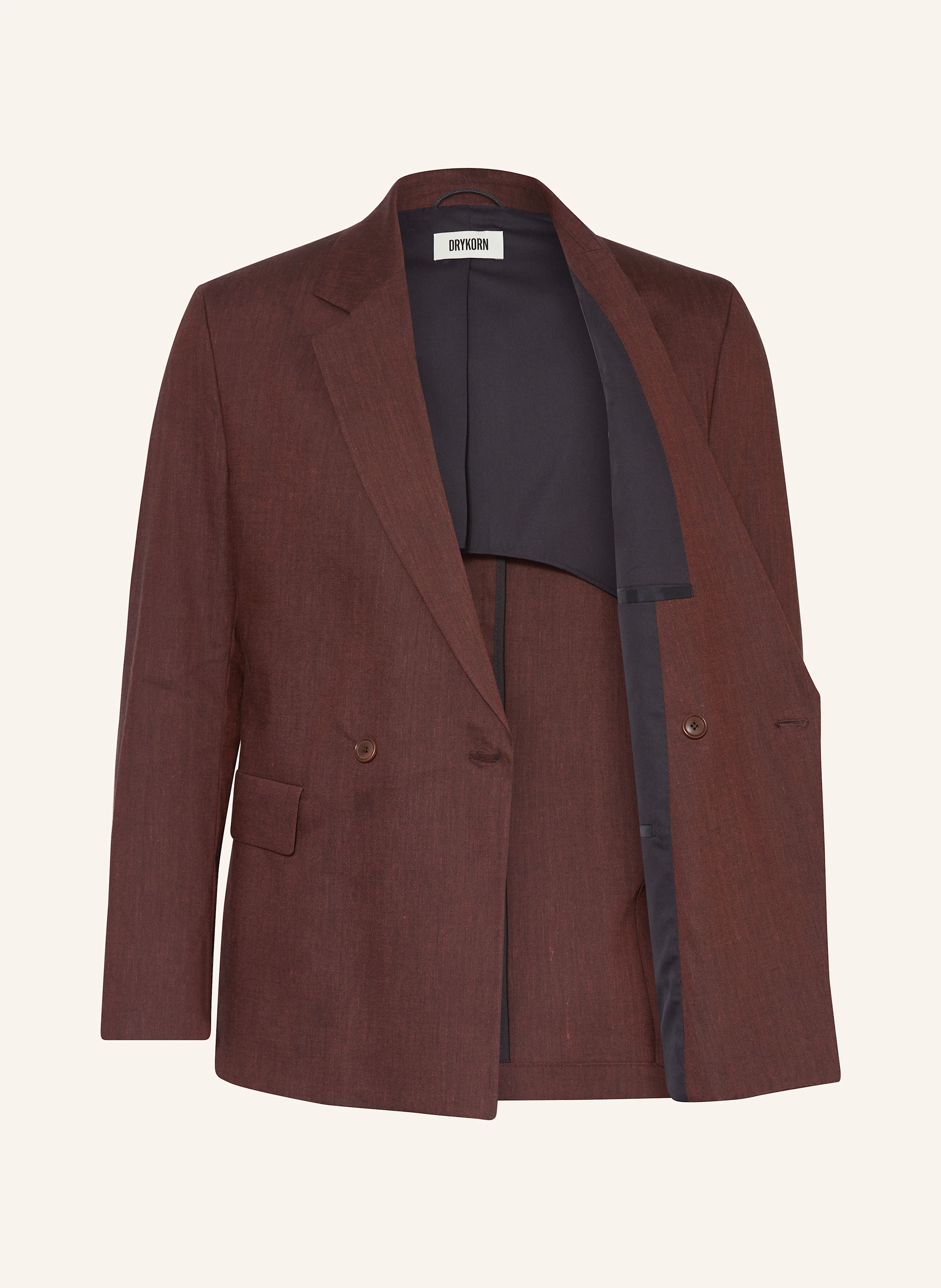 DRYKORN Sakko TYDO Slim Fit mit Leinen