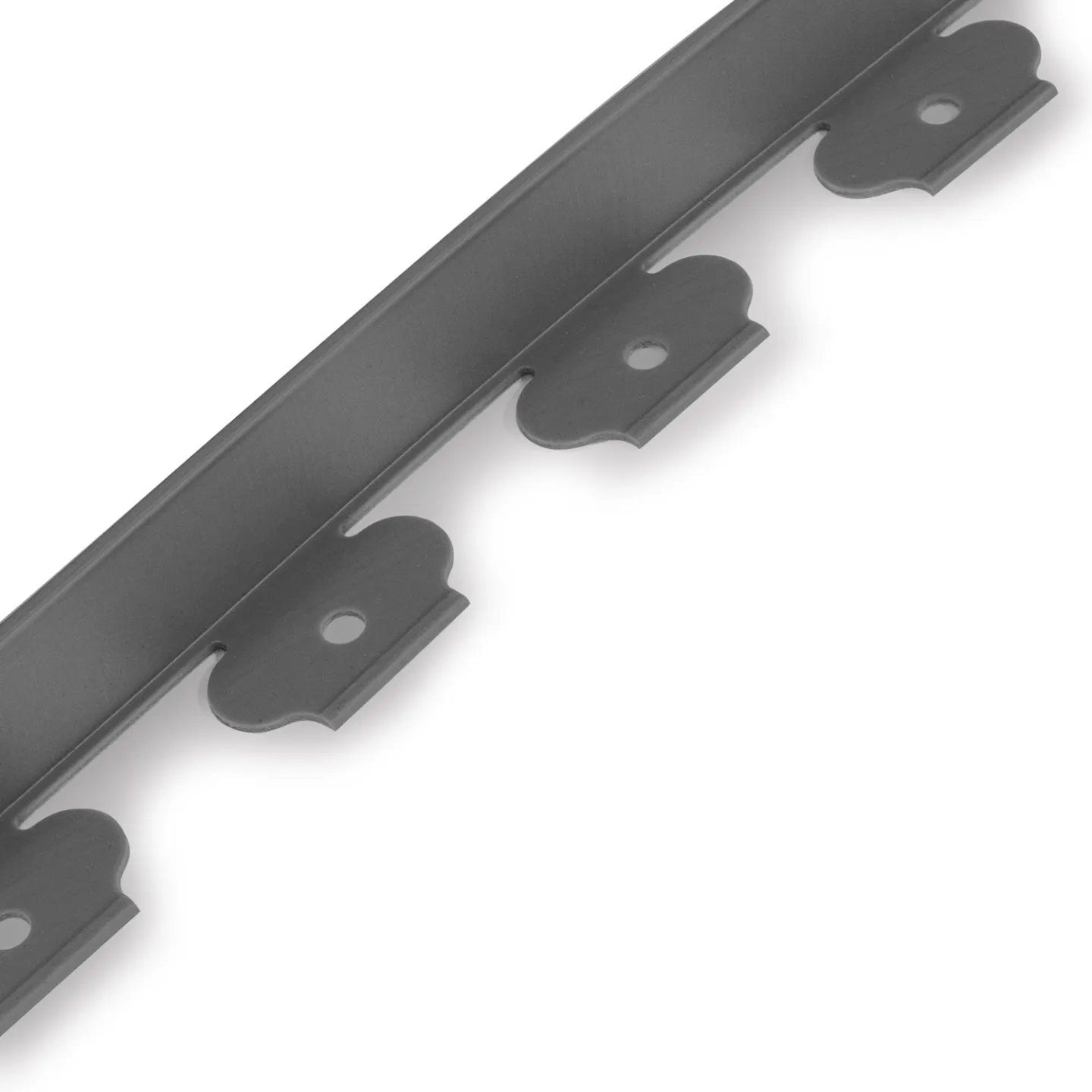 Bordurette de jardin flexible 10 M gris anthracite hauteur 5 CM + 30 piquets