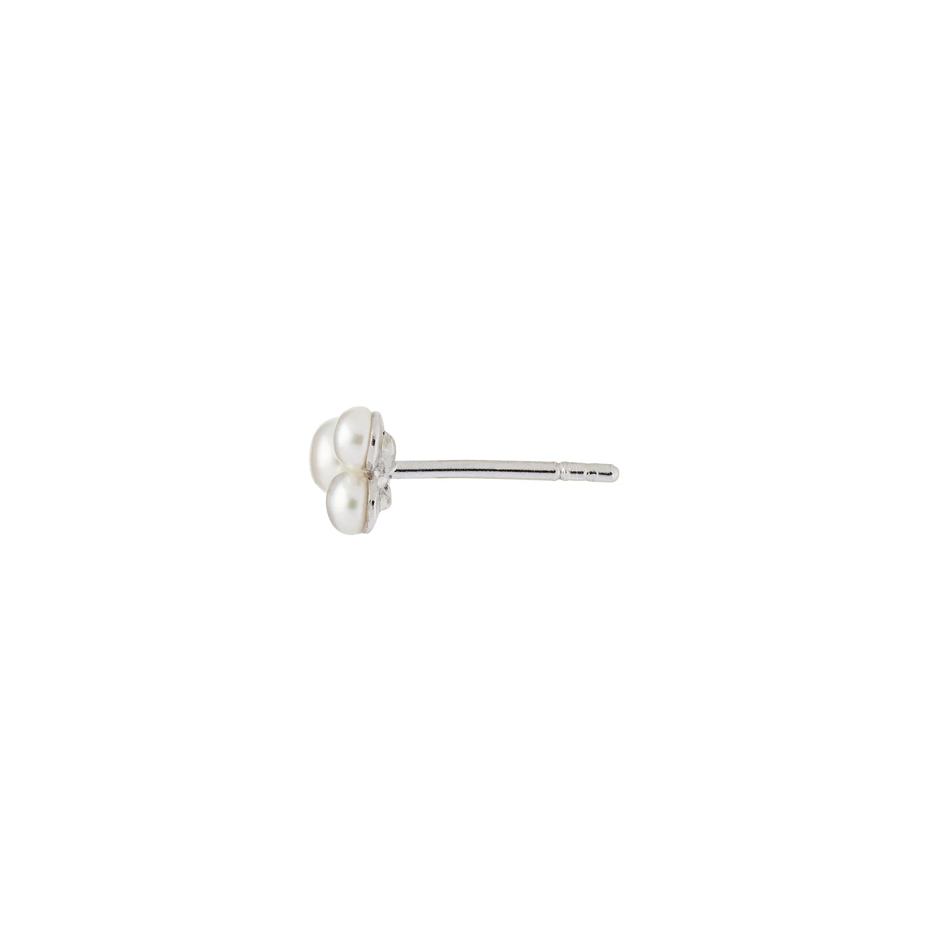 Stine A Three Pearl Berries Earring Silver
