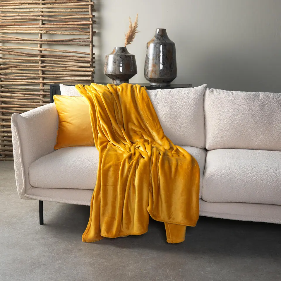 Plaid Charlie - Golden Glow - 200x220 cm