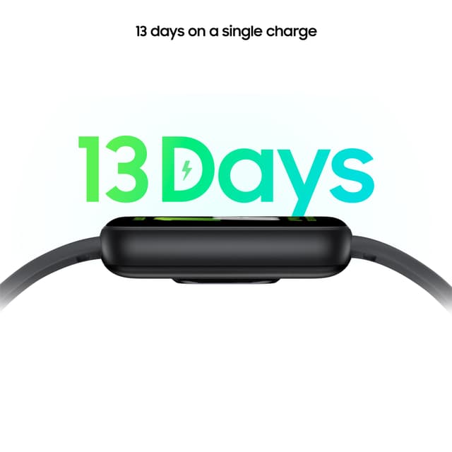 Samsung Galaxy Fit3 aktivitetsmåler (mørkegrå)