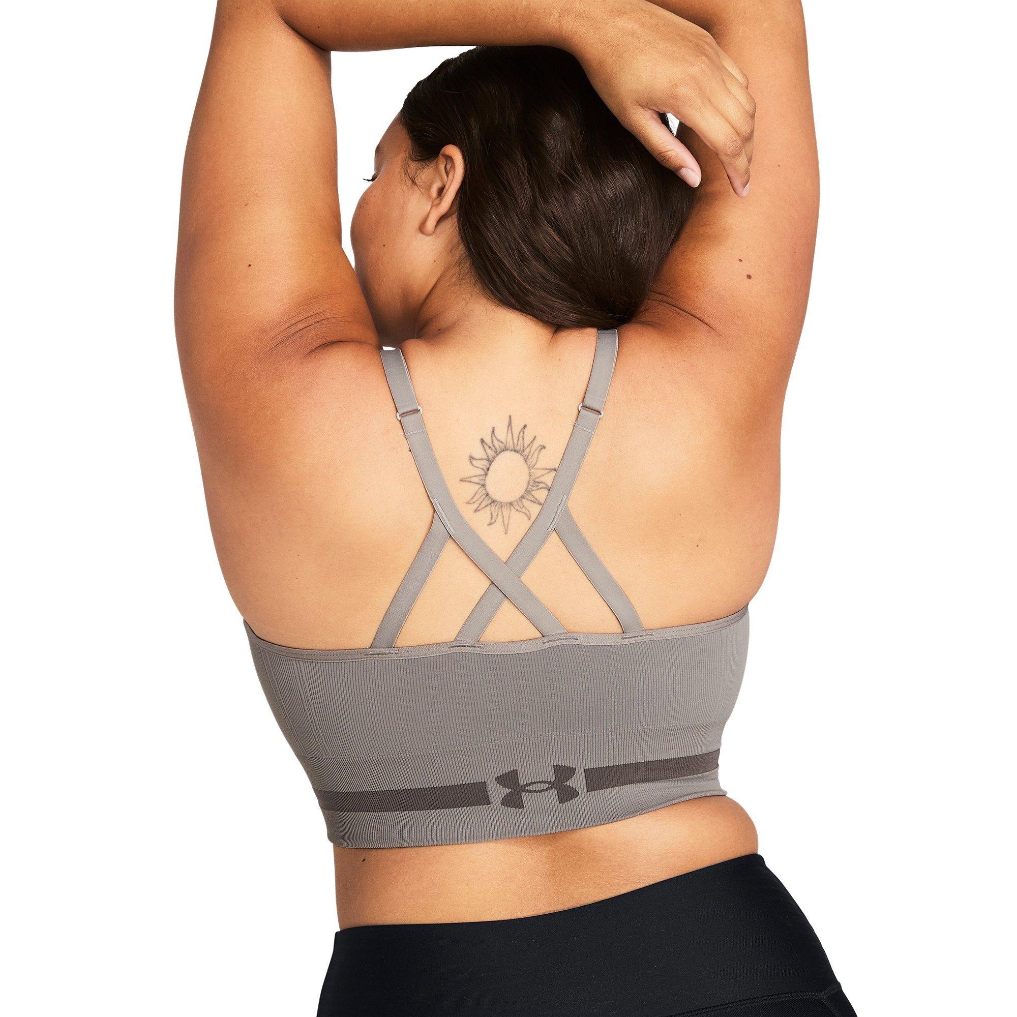 Under Armour UA Seamless Low Impact Longline Sports Bra
