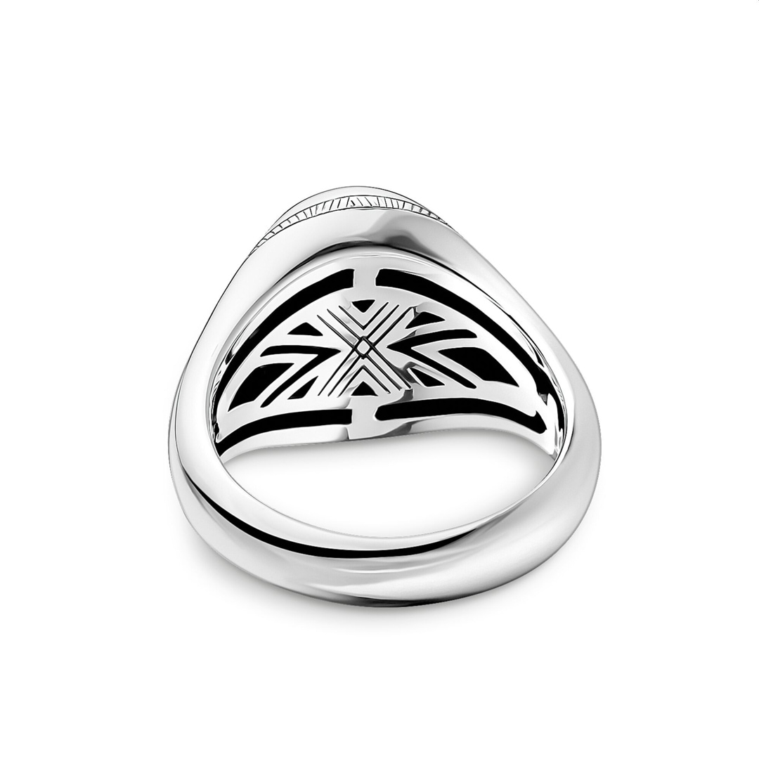 Thomas Sabo Sterling Silver Rebel at Heart Ring Tree of Love Gold