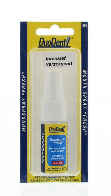 Duodent Mondspray fresh mintvrij 11ml