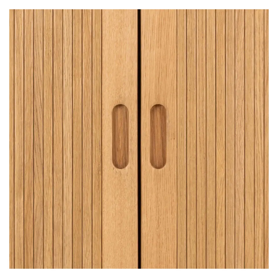 Kledingkast Naturel Eiken Fineer - 100x55x200cm - Rustam