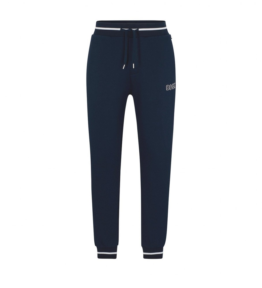 Calças BOSS Navy Homewear