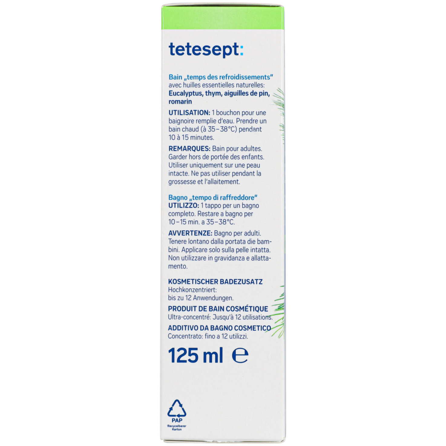Tetesept Bad Erkältungszeit