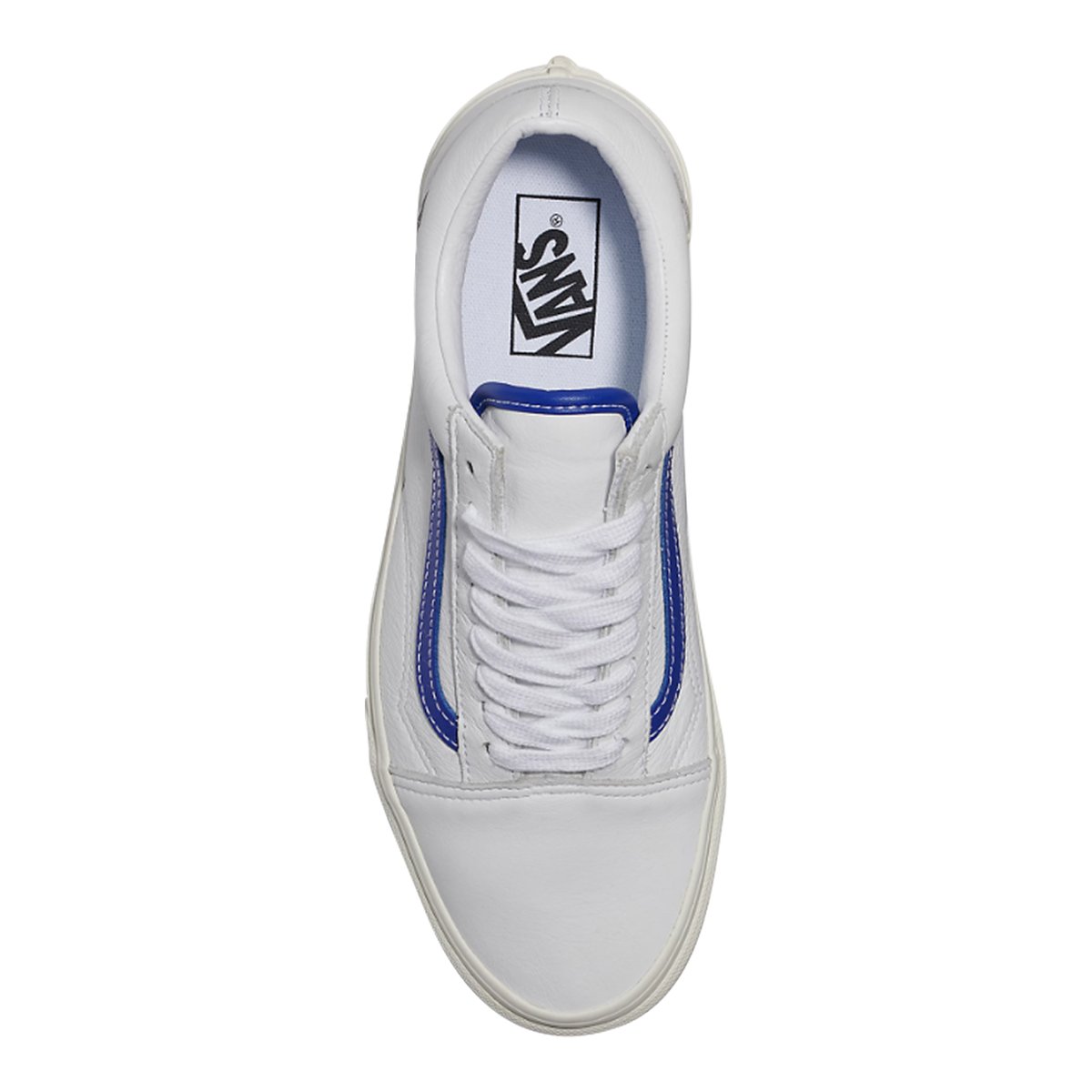 VANS-Caldrone-tb.-Baskets - Talon plat - Blanc