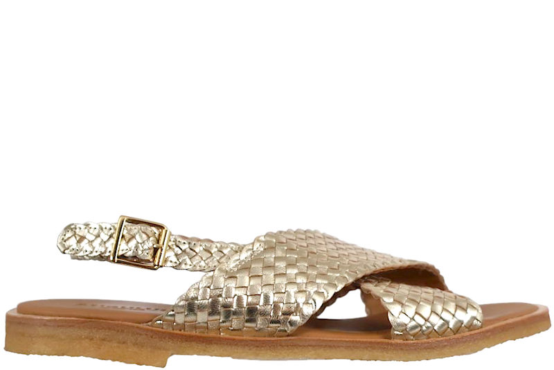 ANGULUS SANDAL I GULD FLET