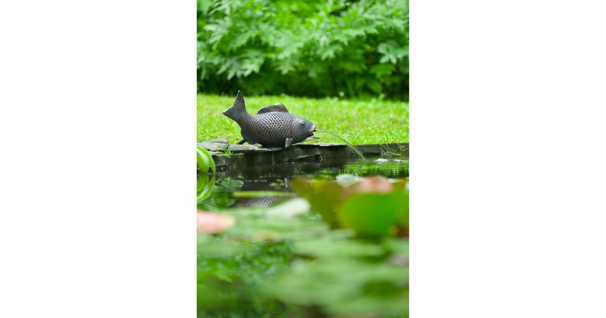UbbinkSpuitfiguur Vis XL waterornament