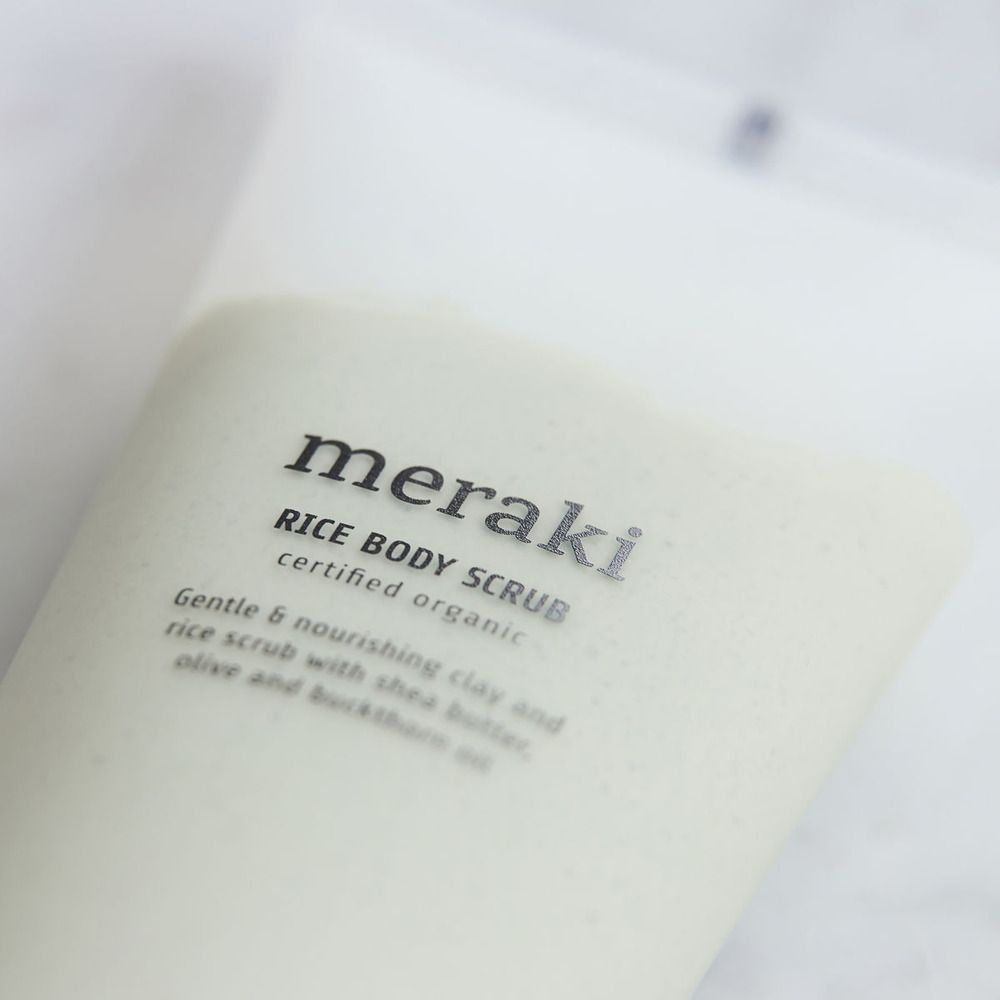 Meraki Rice Body Scrub - 150 ml.