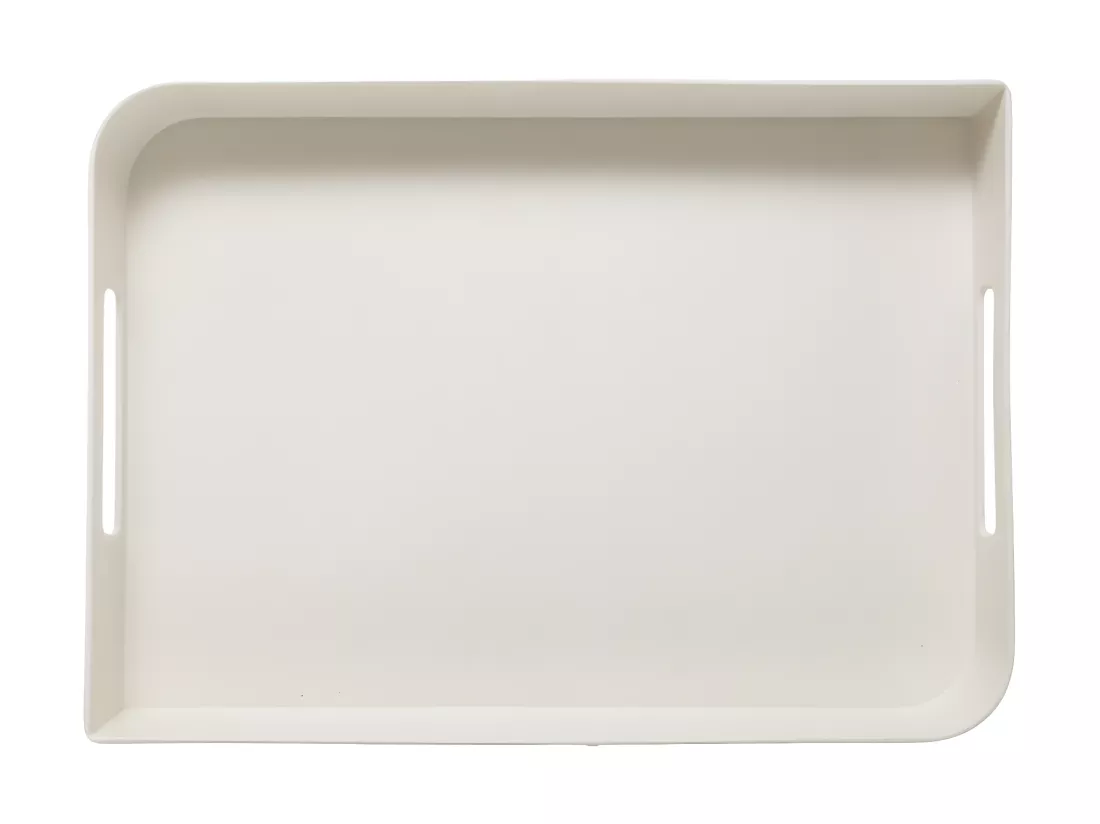 Plateau en Mélamine 35 x 25 cm Blanc