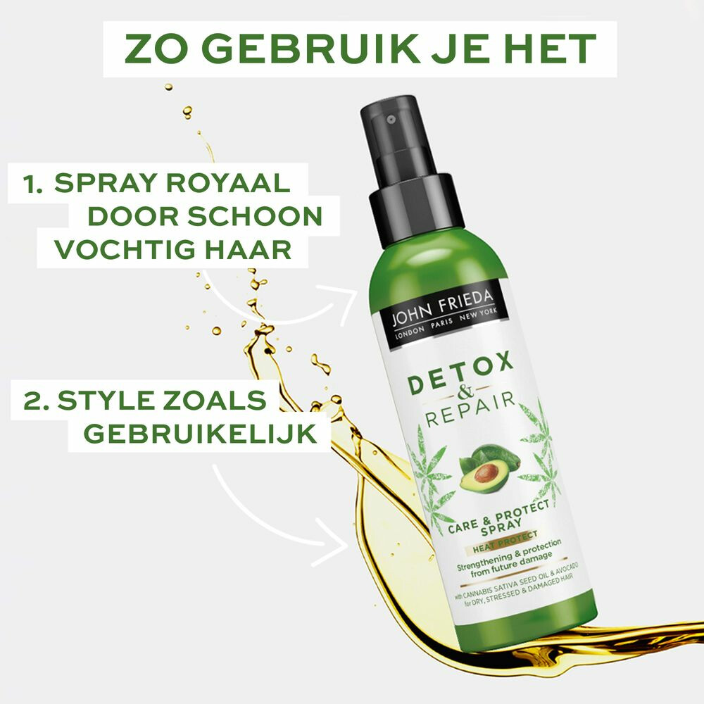 John Frieda Detox & Repair Protect Spray250 ml