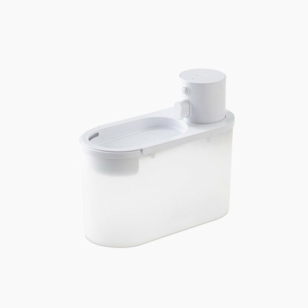 Akoi - fontaine à eau pour chat sans fil, silencieuse, lampe uvc, 24x13x12,5cm