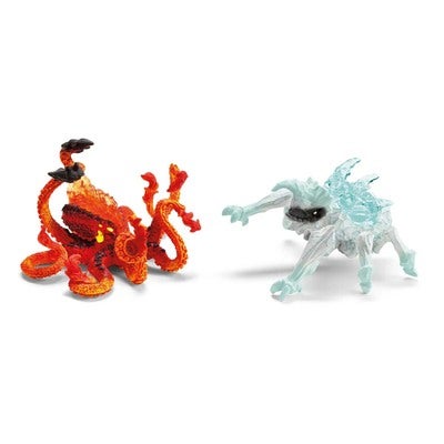 Schleich Ice Bug Vs. Fire Kraken