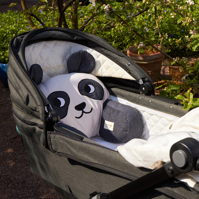 Roommate Barnevognspute Panda, Off White