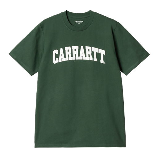 Carhartt WIP University T-shirt, Sycamore Tree/White, L
