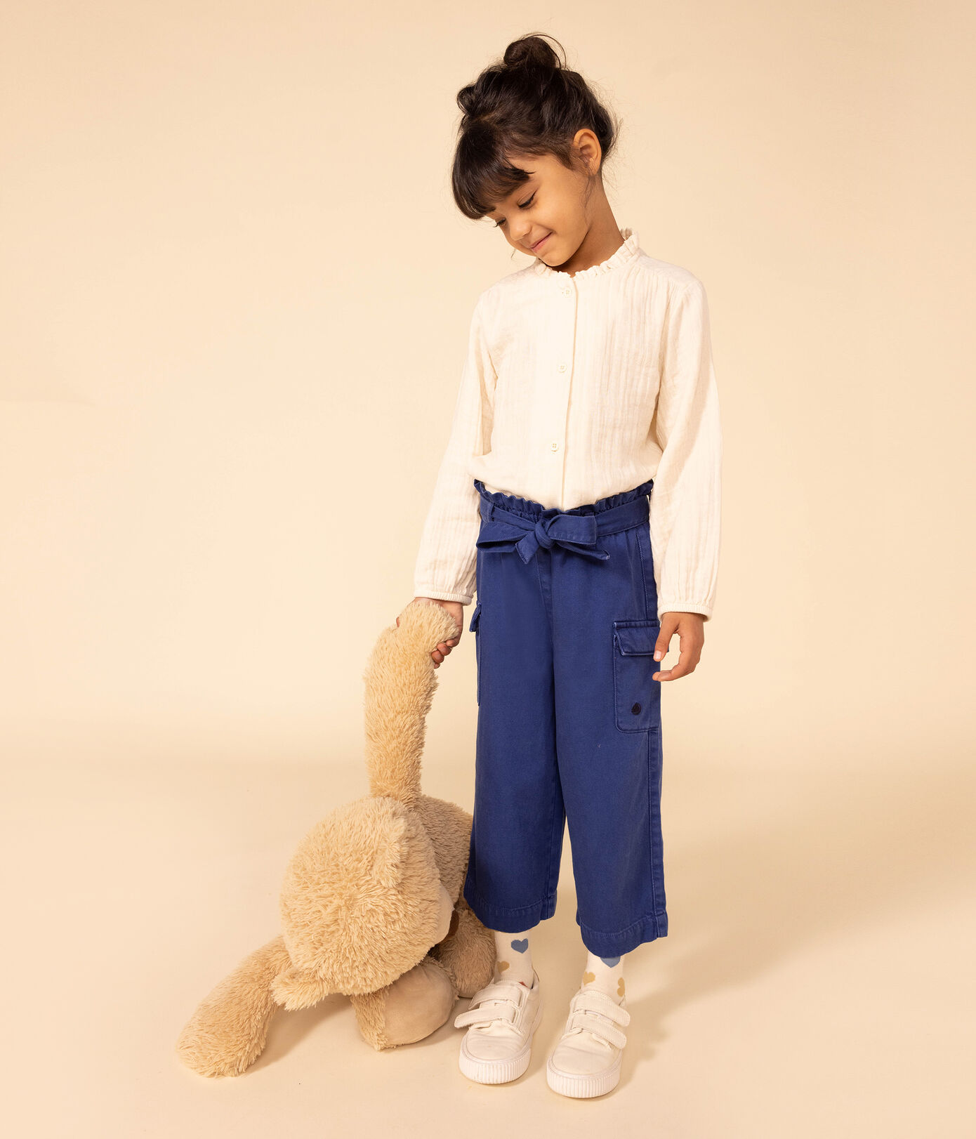 Blouse en gaze de coton enfant fille