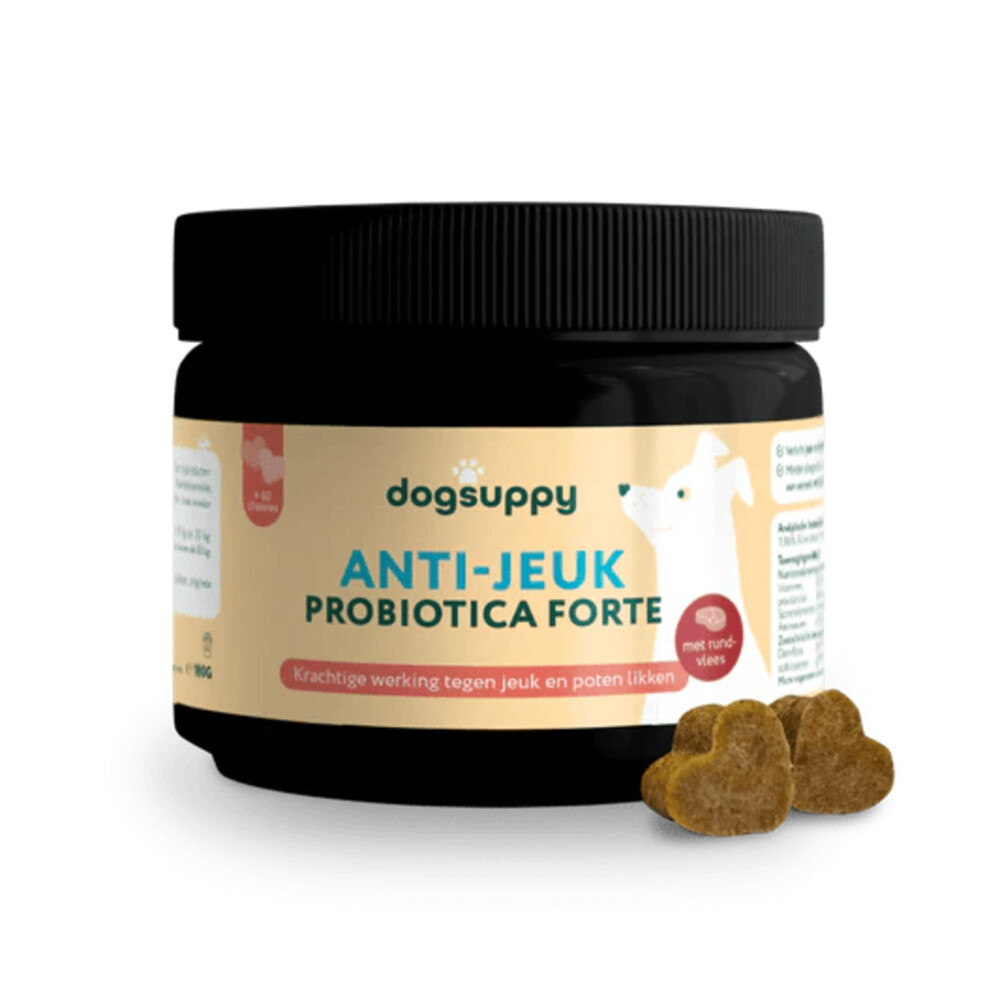 DogSuppy Anti Jeuk Met Rund60 stuks