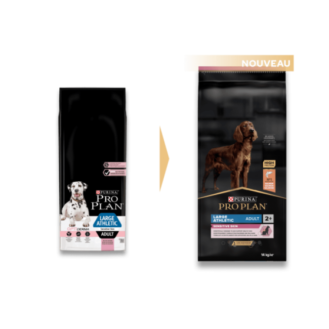 Pro Plan Large Athletic Adult Sensitive Skin Saumon - Chien adulte