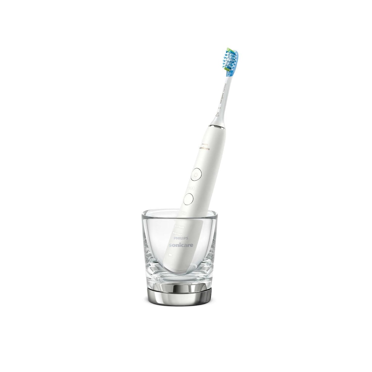 Philips DiamondClean elektrisk tannbørste HX9911/27 Oppladbar, For voksne, Antall børstehoder inkludert 1, Antall tannpussemoduser 4, Sonisk teknologi, Hvit