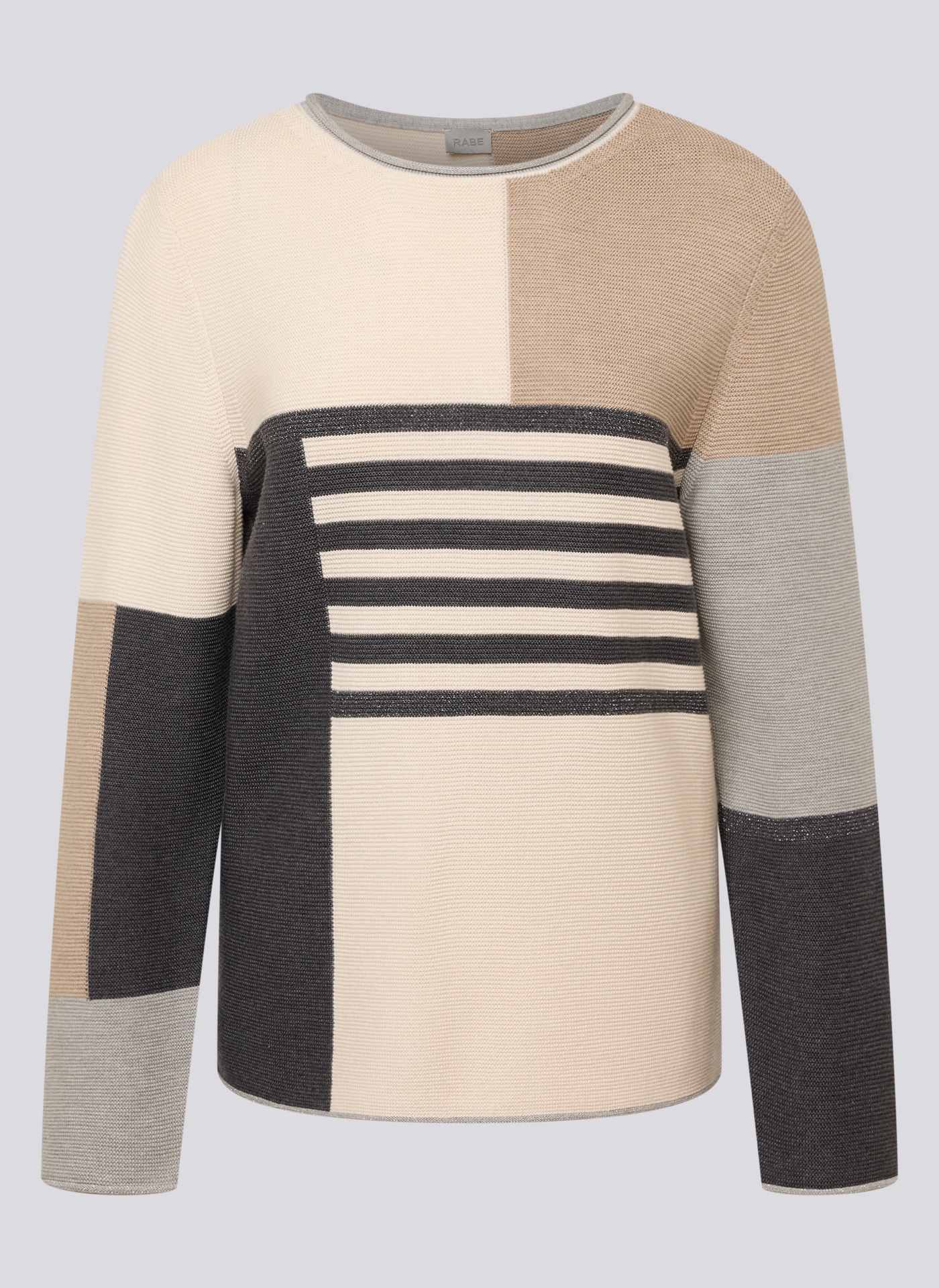 Rabe Strickpullover , im Colorblocking-Look