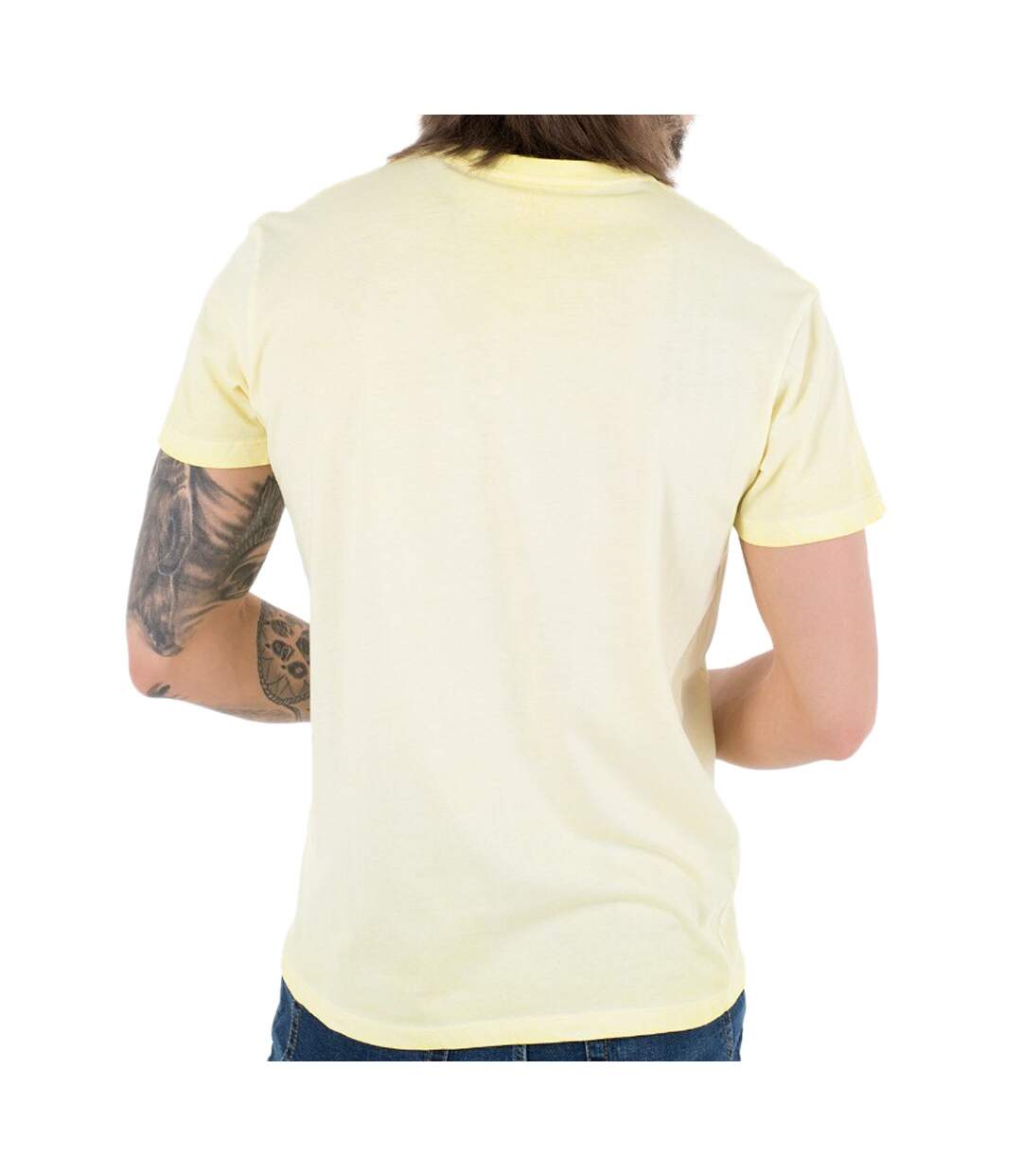 T-shirt Jaune Homme Pepe Jeans West