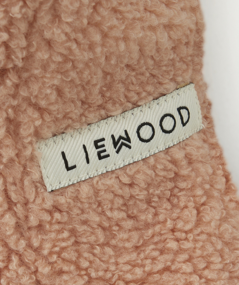 LIEWOODCAGOULE EN SHERPA OLAF BÉBÉ ROSE