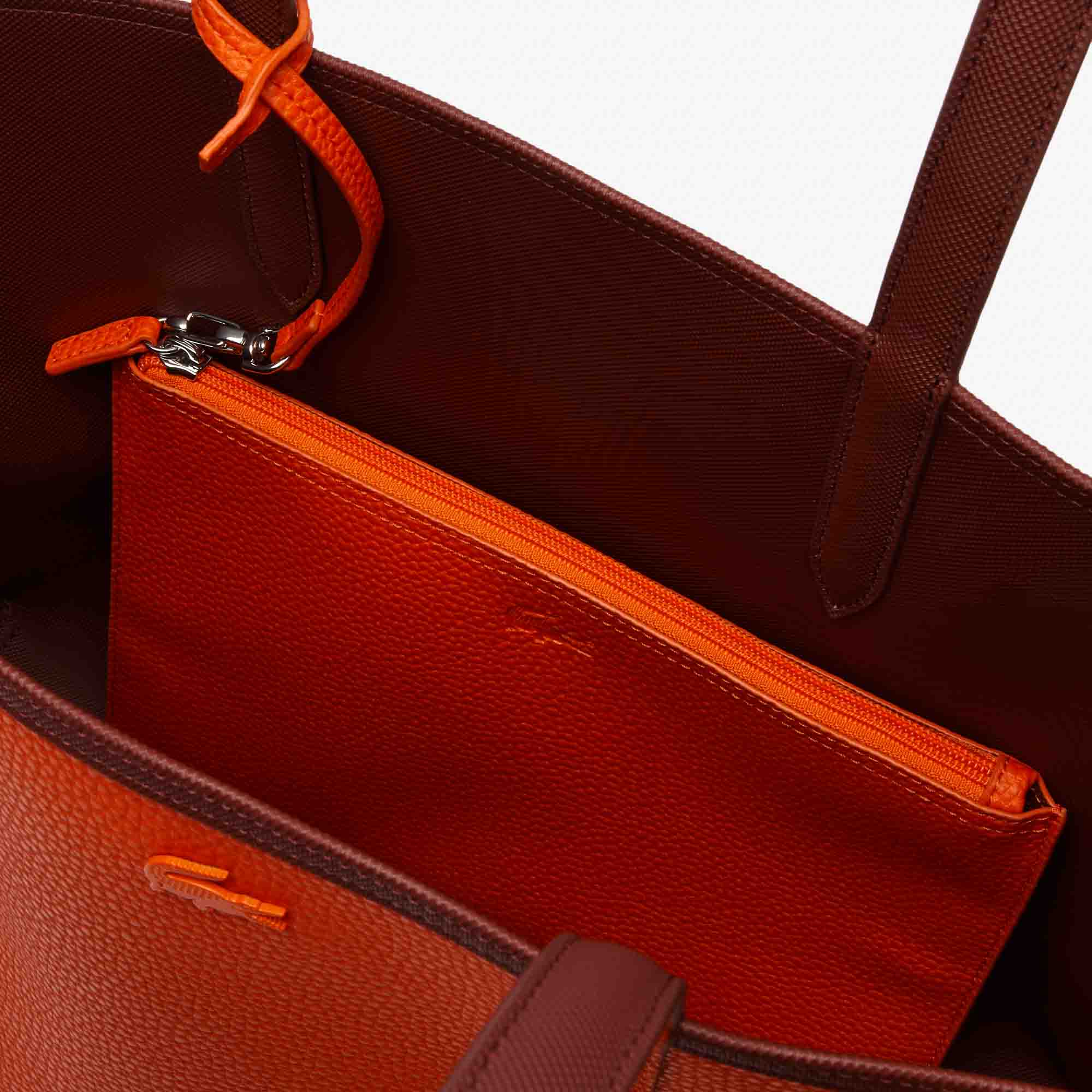 Sac cabas Anna réversible bicolore Sacs à main & Cabas - Rouge - Lacoste - Femme