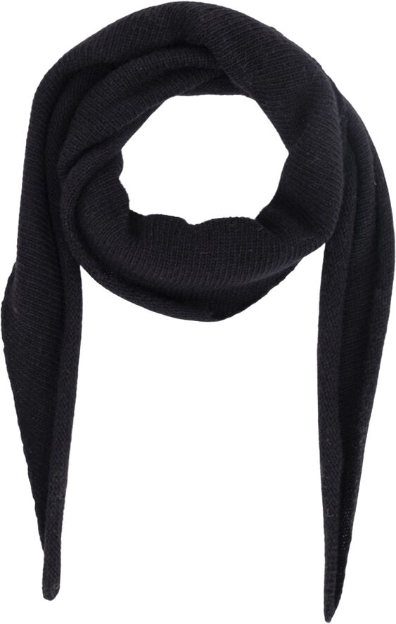 Neo Noir Misty Knit Scarf Black