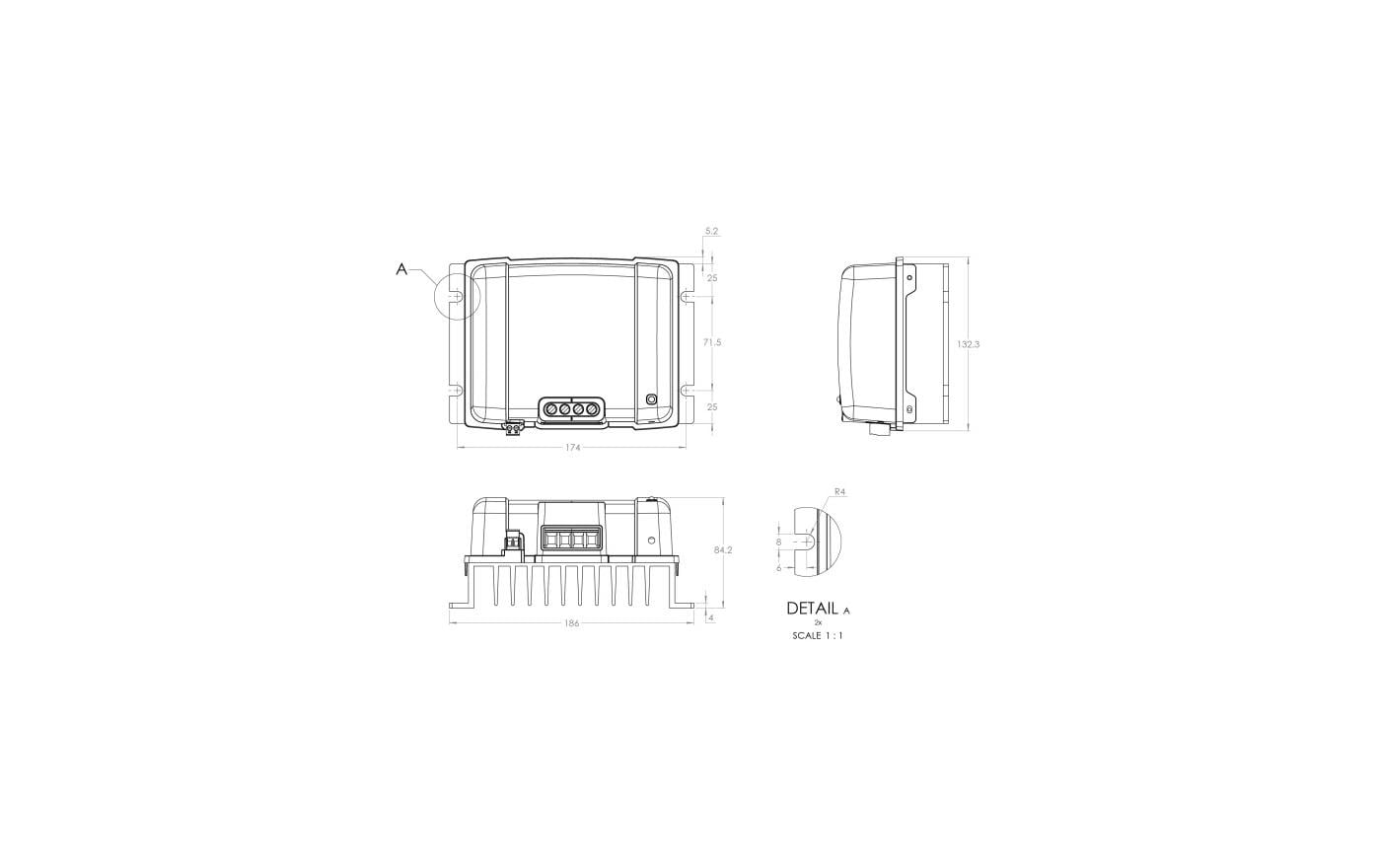 Orion-Tr 48/48-8 A (380 W) - isoliert<br>DC/DC Konverter