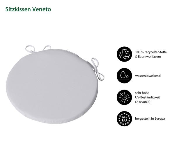 Dehner Sitzkissen Veneto, Ø40/H4 cm