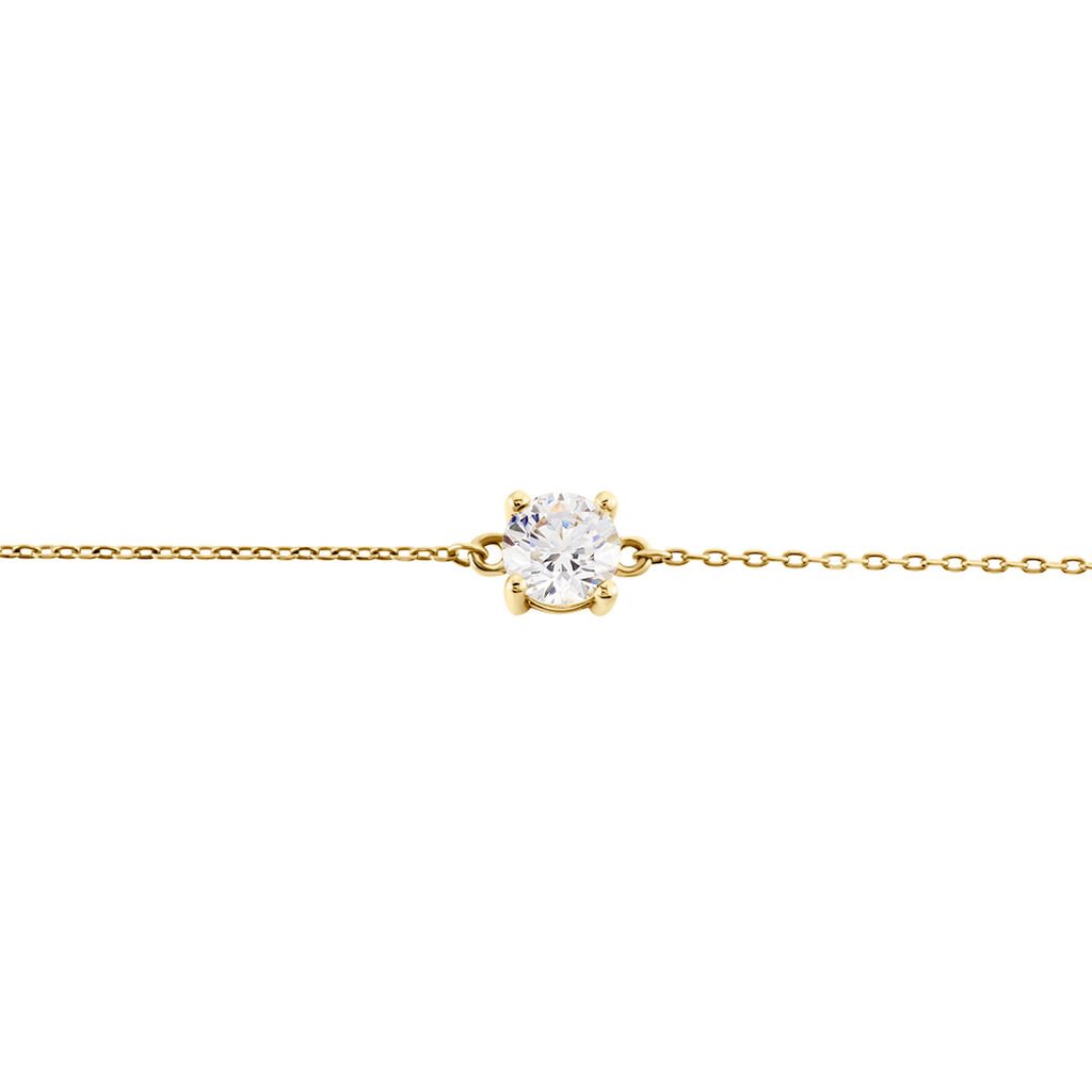 Bracelet Plaqué Or Jaune Nilay Oxyde De Zirconium