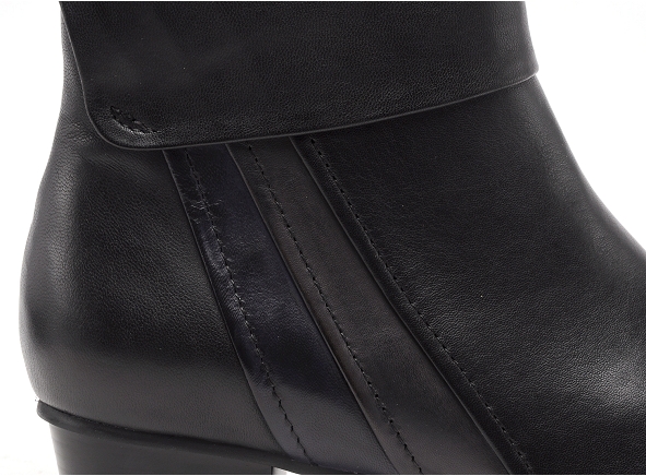 Regarde le ciel boots bottine plates femme stefany 369 noir